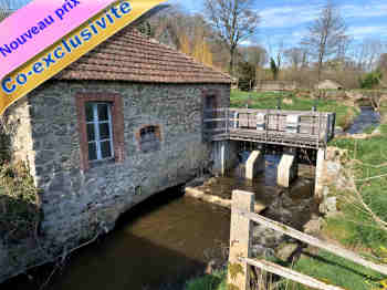 Moulin-scierie à vendre Guéret 23